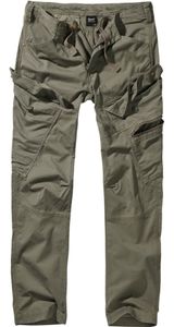 Brandit - Adven Trouser slim fit Men 9470-1 Olive Vintage Cargo Outdoor Biker Größe S