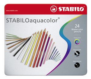 STABILOaquacolor 24er Metalletui ARTY"