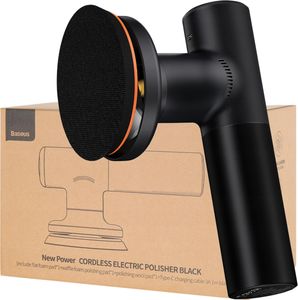 Baseus bezprzewodowa elektryczna maszyna polerska 30W 4000mAh czarna (CRDLQ-B01)