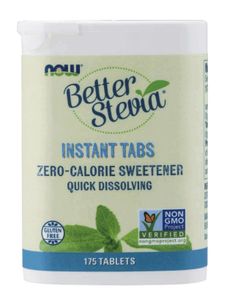 NOW FOODS - Better Stevia - Nahrungsergänzungsmittel - Stevia - Null Kalorien - Ohne künstliche Inhaltsstoffe - Natürlicher Süßstoff - Zuckerersatz - Hohe Qualität - Schnelle Auflösung - 175 Tabletten -  - Glutenfrei - Ohne künstliche Inhaltsstoffe