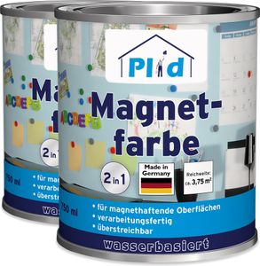 plid Premium Magnetfarbe Magnet Magnetlack Magnetwand 1,5l