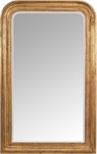 Casa Padrino Barock Spiegel Antik Gold 100 x 5 x H. 161 cm - Eleganter Wandspiegel im Barockstil - Antik Stil Garderoben Spiegel - Wohnzimmer Spiegel - Barock Möbel