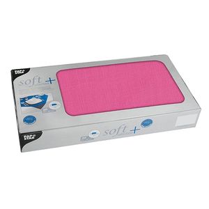 Papstar Mitteldecke fuchsia Vlies soft selection plus 80 x 80cm