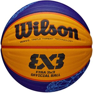 Wilson FIBA 3X3 Paris Retail 2024 Game Ball WZ1011502XB, Basketbalové míče, Unisex, žlutá, velikost: 6