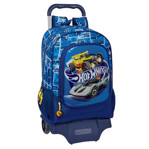 Školský batoh s kolieskami Hot Wheels Sonny námornícka modrá 32 x 42 x 14 cm Školský batoh s kolieskami Hot Wheels Sonny námornícka modrá 32 x 42 x 14 cm