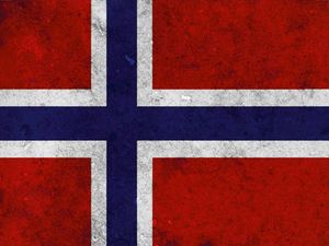 vianmo Holzschild 30x40 cm Norwegen Fahne Flagge