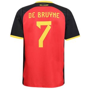 Belgien Trikot De Bruyne Heim - 2022-2024 - Kinder und Erwachsene - 140