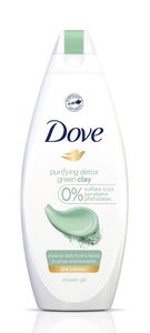Dove Green Clay Purifying Detox Shower Gel 600 Ml