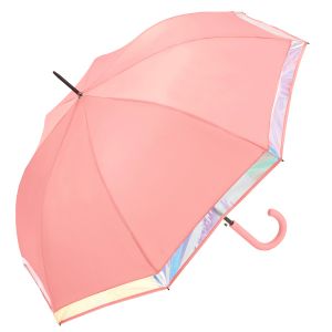 Esprit Damenregenschirm Verspiegelter Rand Automatik Murex Shell