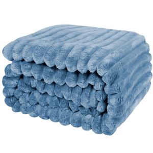 Kuscheldecke 150x200 cm - Warme Flausige Bettüberwurf Decke und Sofadecke - Ideale Geschenke für Mama, Frauen und Freundin