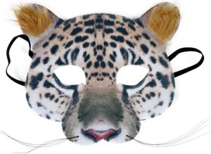 Maska - škraboška - gepard - safari - dětská