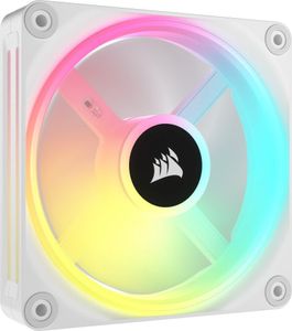 CORSAIR Lüfter 120*120*25 QX120 RGB LED ventilátor biely jednoduchý
