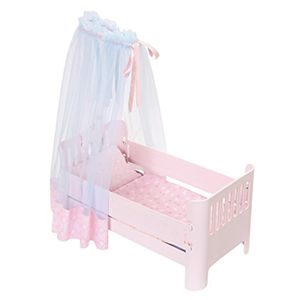 Zapf Baby Annabell Sweet Dreams Bed - Posteľ pre bábiky/Detská posteľ - 3 roky - Modrá - Ružová - Baby Annabell - 46 cm - Dievčatá