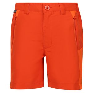 Regatta - Detské šortky "Sorcer Mountain III" RG9499 (170-176) (hrdzavá/oranžová/jasná oranžová)