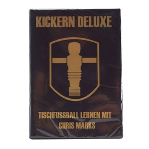 Kickern Deluxe: Tischfussball lernen mit Chris Marks Lernvideo auf DVD, Dauer 55 Minuten