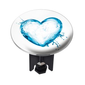 Waschbeckenstöpsel Pluggy® XL Water Heart