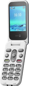 Doro 2820 – Einfaches Klapptelefon für Senioren – 4G – Blau/Weiß