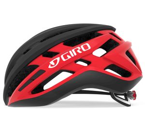 Kask rowerowy GIRO - AGILIS - czarny/czerwony (59-63 cm)