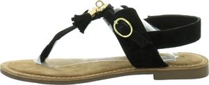 Lazamani Zehenstegsandalen Damen 313637373137 Schwarz 36 EU