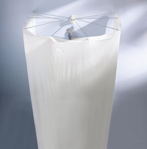 Kleine Wolke Duschvorhang-Kabine Spider weiß, 200 x 170 cm