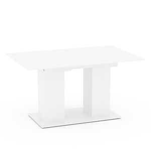 Vicco Dining table Dix, 140 x 90 cm, White