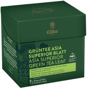 EILLES TEE Tea Diamond GRÜNTEE ASIA SUPERIOR Blatt im Pyramidenbeutel, 20er Box EILLES TEE Tea Diamond GRÜNTEE ASIA SUPERIOR Blatt im Pyramidenbeutel, 20er Box