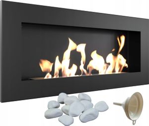Nástenný bioetanolový krb Delta2 Slim Set