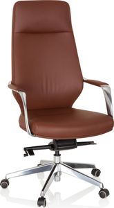 hjh OFFICE Profi Chefsessel VELVET Ergonomischer Bürostuhl mit Armlehnen Kunstleder Drehstuhl für Büro, Zuhause