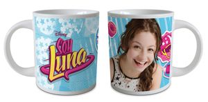 Soy Luna - Blau - Keramik Tasse Kinderbecher - Größe Ø7,3 H8,3 cm