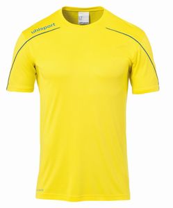 uhlsport Stream 22 Trikot Kurzarm limonengelb/azurblau 140