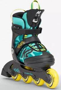 K2 Inline korčule Marlee Pro Detské inline korčule zeleno žlté 30H0500 : 29 - 34 Veľkosť - Topánky: 29 - 34