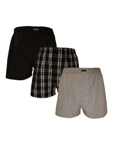 Calvin Klein Herren Boxershort 3er Pack Woven Boxer XL Bunt U1732A-BMS