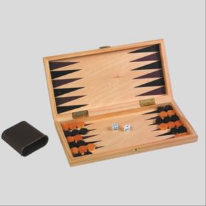 skládací šachy / backgammon 29 cm prázdný