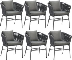 Stuhlset Valeiras Geflecht im Rope-Design 60 x 61 x 77 cm