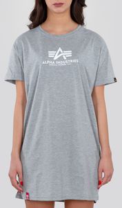 Alpha Industries Basic Damen Longshirt Farbe: Grau, Grösse: XS
