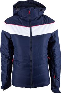 Damen Skijacke Snowboardjacke Schneejacke Winterjacke Schwarzblau Schwarzblau L