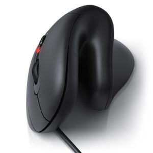 CSL ergonomische Maus, kabelgebunden, 125 dpi, optische Vertikal Mouse - Vertikalmaus - ergonomisch
