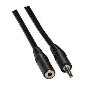 Audiokabel 3,5m jack F/3,5Mm jack M, 3m