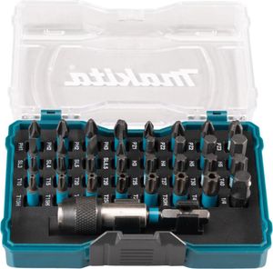 Makita Zestaw Końcówek Wkrętakowych + Uchw. 33Szt. Impact Black