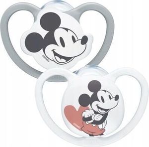 NUK Disney Mickey Space silikónová cumlík 18-36 M