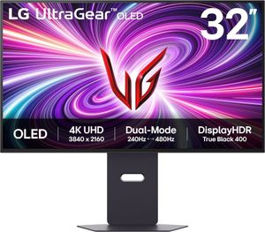 LG UltraGear 32GS95UV-B 31,5" OLED UltraHD 4K 240Hz 0,03 ms HDR400 FreeSync Premium Pro