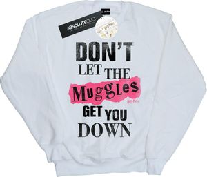 Harry Potter - "Muggles" Sweatshirt für Damen BI21084 (M) (Weiß)
