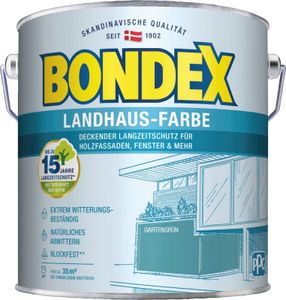 Bondex Landhaus-Farbe Gartengrün 2,50l - 391308