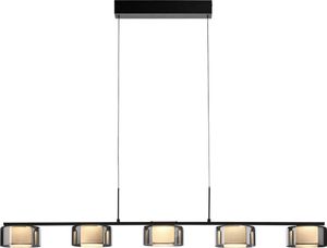 Paul Neuhaus LED-Hängelampe Rika schwarz Glas dimmbar Deckenlampe Lampe Leuc93