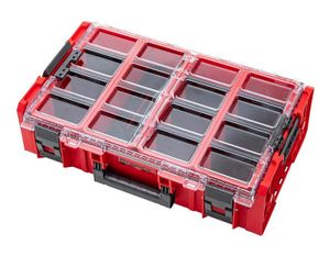 Boxenkoffer Qbbrick® System One Red Ultra HD Organizer 2XL