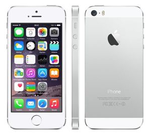 Apple iPhone 5s Smartphone 10,2 cm (4 Zoll) 16GB / 32GB Silber / Gold / Grau, Speicher:16 GB, Farbe:silber