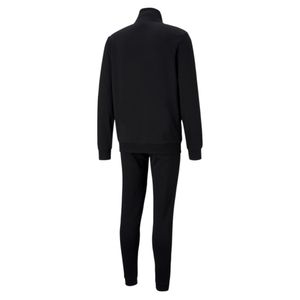 Puma Herren Clean Sweat Suit CL / Trainingsanzug Jogginganzug, Größe:XL, Farbe:Schwarz (Puma Black)