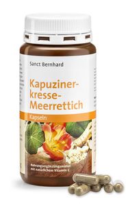 Sanct Bernhard Kapuzinerkresse-Merrettich - 180 Kapseln
