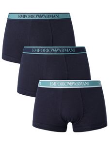 Emporio Armani 3 Packungsstämme, Blau XL