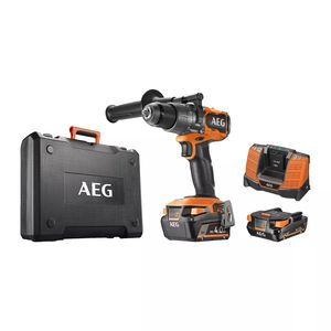 AEG Akku-Schlagbohrschrauber BSB18C3BL X02CPL 1x4,0 1x2,0 Ah Ladeg. Koffer